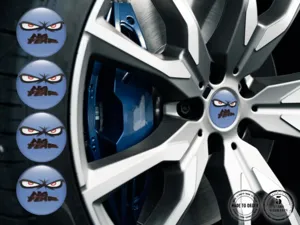 Wheel Decals Brand Top Galactic Fusion Hub